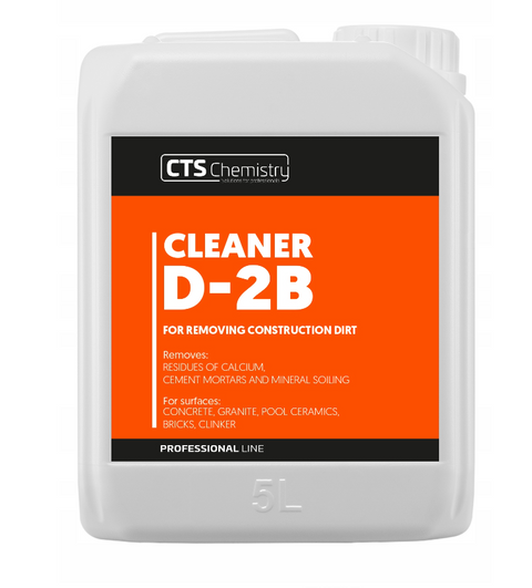 D-2B Cleaner for removing construction dirt