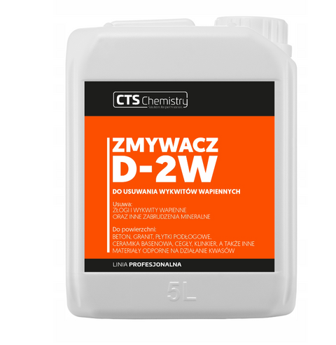 D-2W Cleaner for removing limestone efflorescence