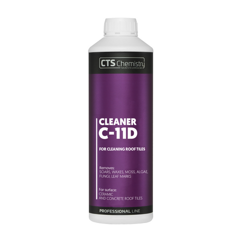 C-11D Cleaner for cleaning roof tiles