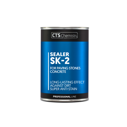 SK-2 Solvent-based sealer for paving stones and concrete (wet stone effect)