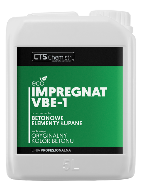 VBe-1 Impregnat do betonowych elementów łupanych 1L, 5L