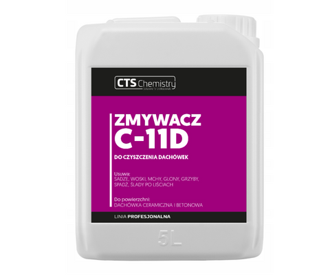 C-11D Zmywacz do czyszczenia dachówek 1L, 5L