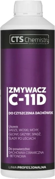 C-11D Zmywacz do czyszczenia dachówek
