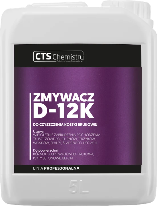 D-12K Zmywacz do czyszczenia kostki brukowej
