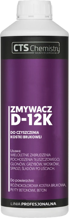 D-12K Zmywacz do czyszczenia kostki brukowej