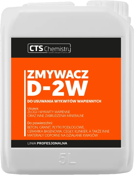 D-2W Zmywacz do usuwania wykwitów wapiennych
