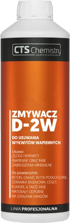 D-2W Zmywacz do usuwania wykwitów wapiennych