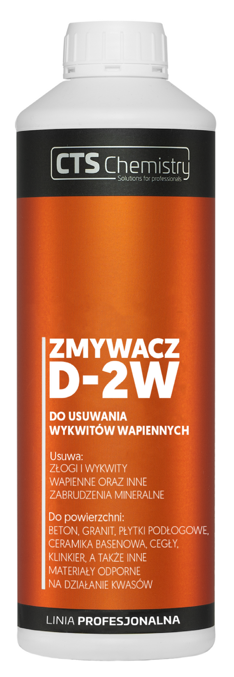 D-2W Cleaner for removing limestone efflorescence