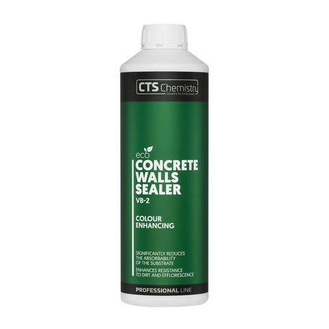 VB-2 Water-based Sealer for Concrete walls (wet concrete effect)