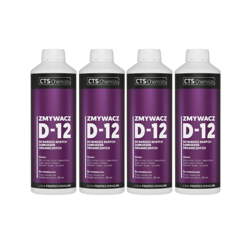 D-12 Zmywacz do bardzo silnych zabrudzeń organicznych